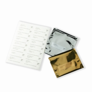 Transparente Etiketten